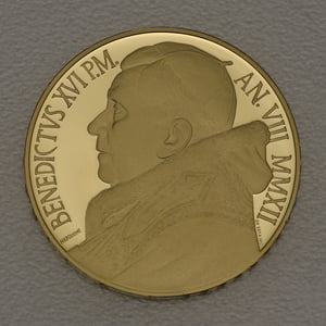Goldmünze "100 Euro - 2012" Madonna di Foligno (Vatikanstadt) - Miniaturansicht 2