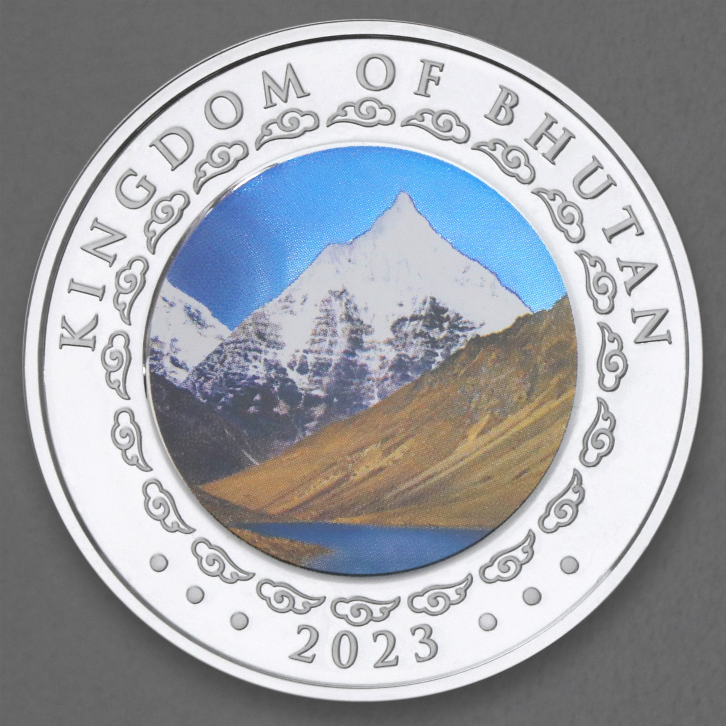 Silbermünze 1oz "Hase" 2023 (PP/HR) Lunar diff. (Bhutan) - Detailansicht 1