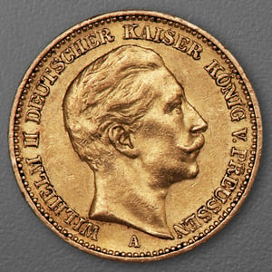 Goldmünze 20 Mark "Wilhelm II." 1899-A J.252 (Preußen) - Hauptansicht