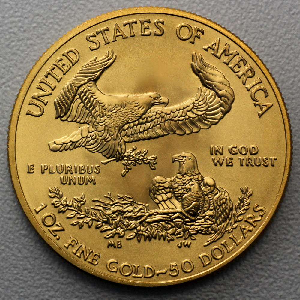 Goldmünze 1oz "American Eagle" 2018 (USA) - Detailansicht 1