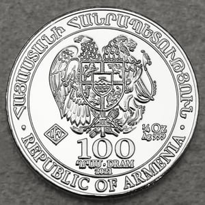 Silbermünze 1/4oz "Arche Noah" verschiedene Jahrgänge diff. (Armenien) - Miniaturansicht 2