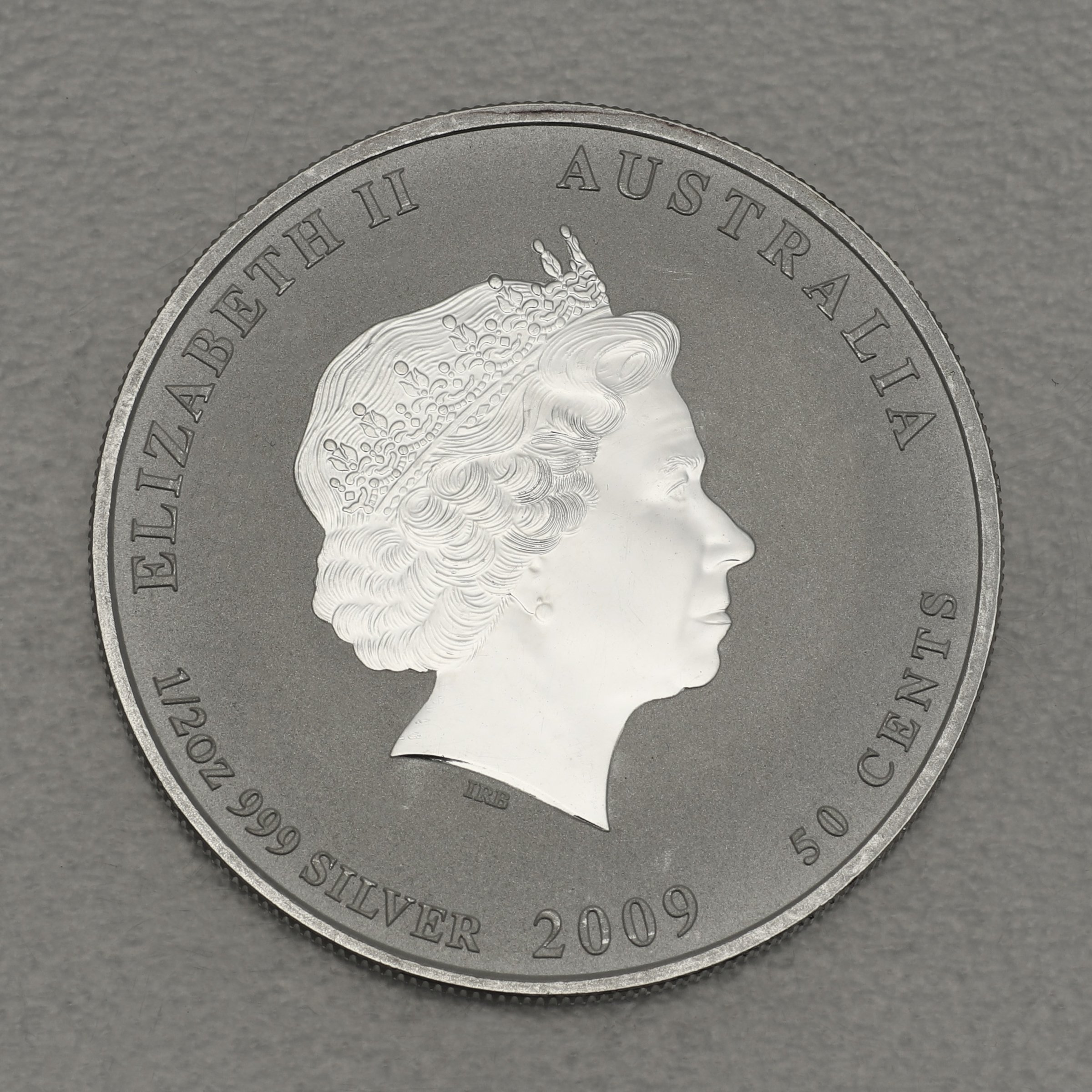 Silbermünze 1/2oz "Ochse" 2009 Lunar II – Year of the Ox (Australien) - Detailansicht 1