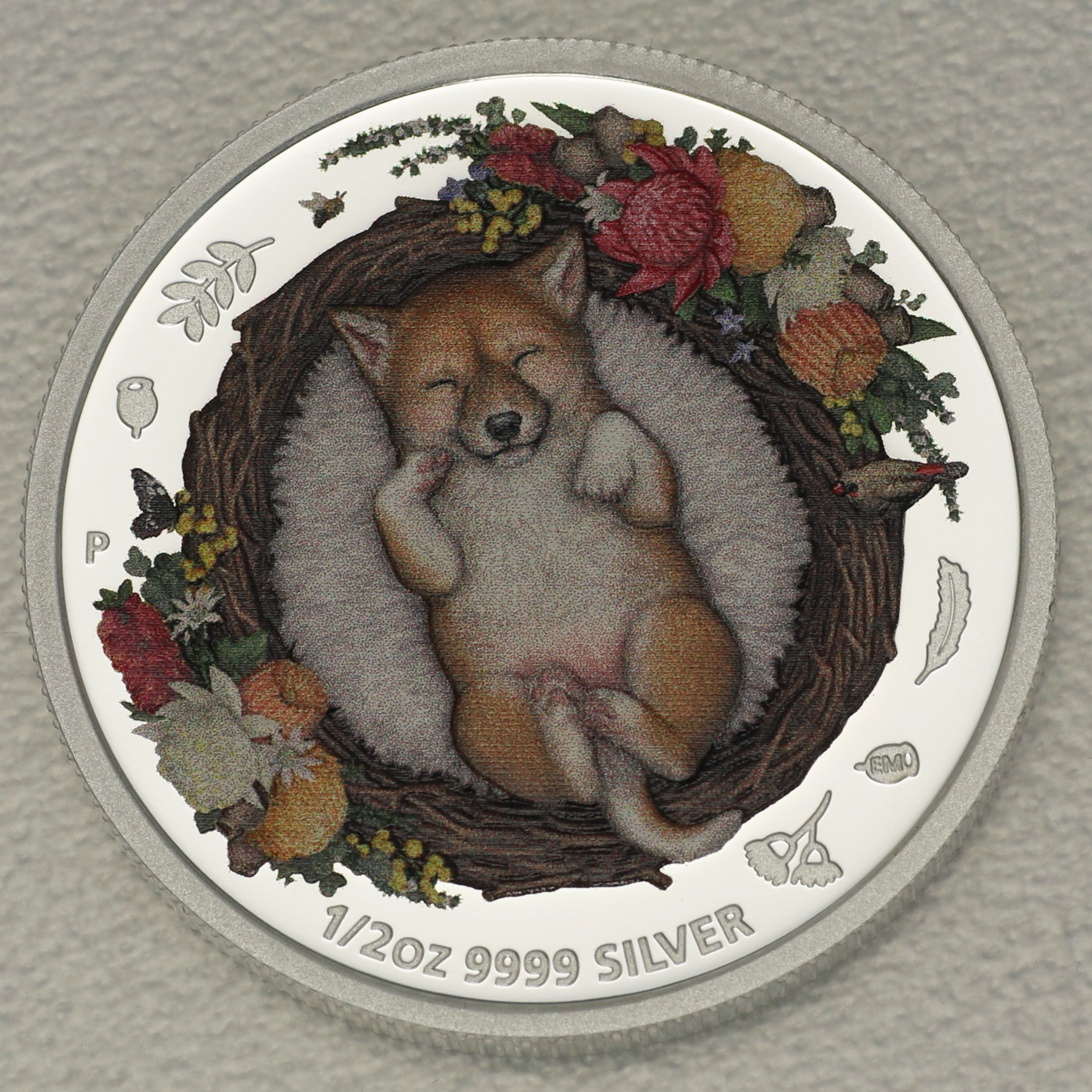 Silbermünze 1/2oz "Baby Dingo" 2021 (PP) Dreaming Down Under (Australien) - Hauptansicht