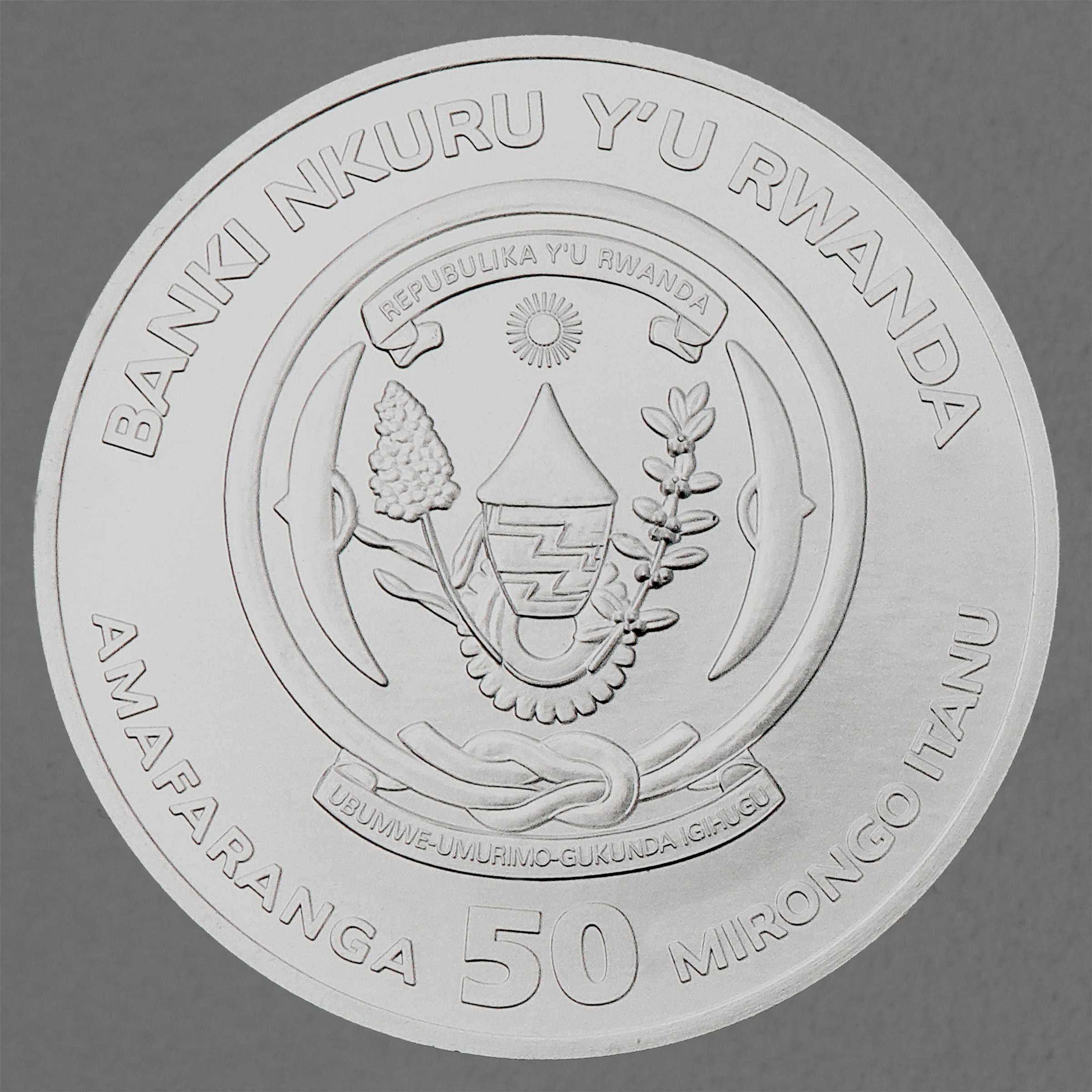 Silbermünze 1oz "Berggorilla" 2023 African Ounce 19% (Ruanda) - Detailansicht 1