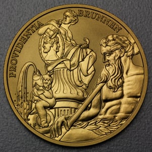 Goldmünze 100 Euro "Bildhauerei" 2002 Kunstschätze Österreichs (Österreich) - Hauptansicht