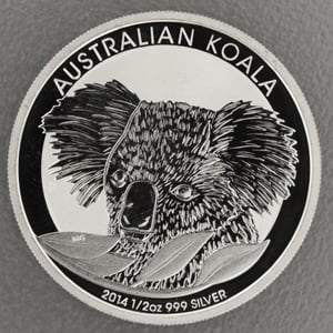 Silbermünze 1/2oz "Koala" 2014 (Australien) - Hauptansicht