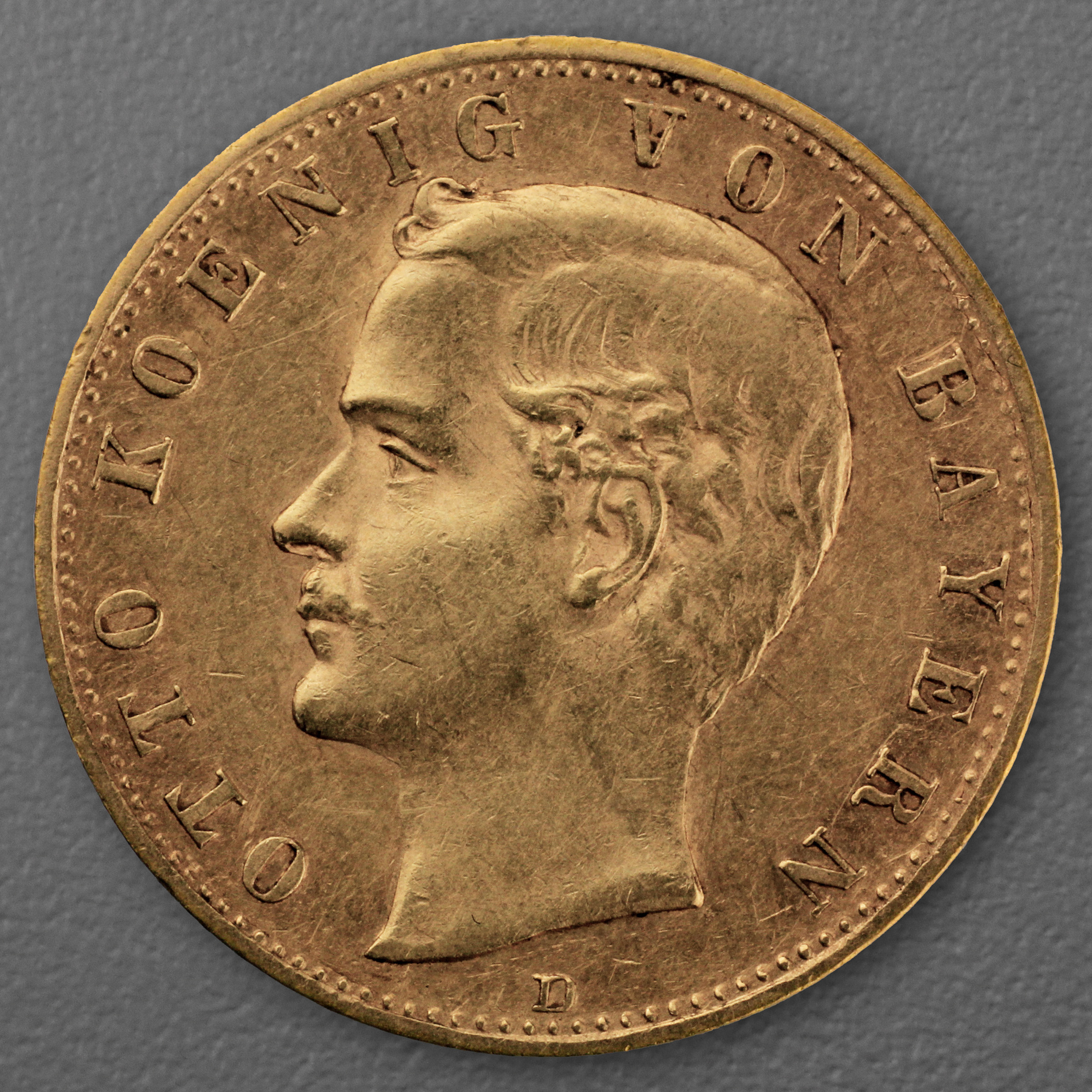 Goldmünze 10 Mark "Otto" 1903-D J.201 (Bayern) - Hauptansicht