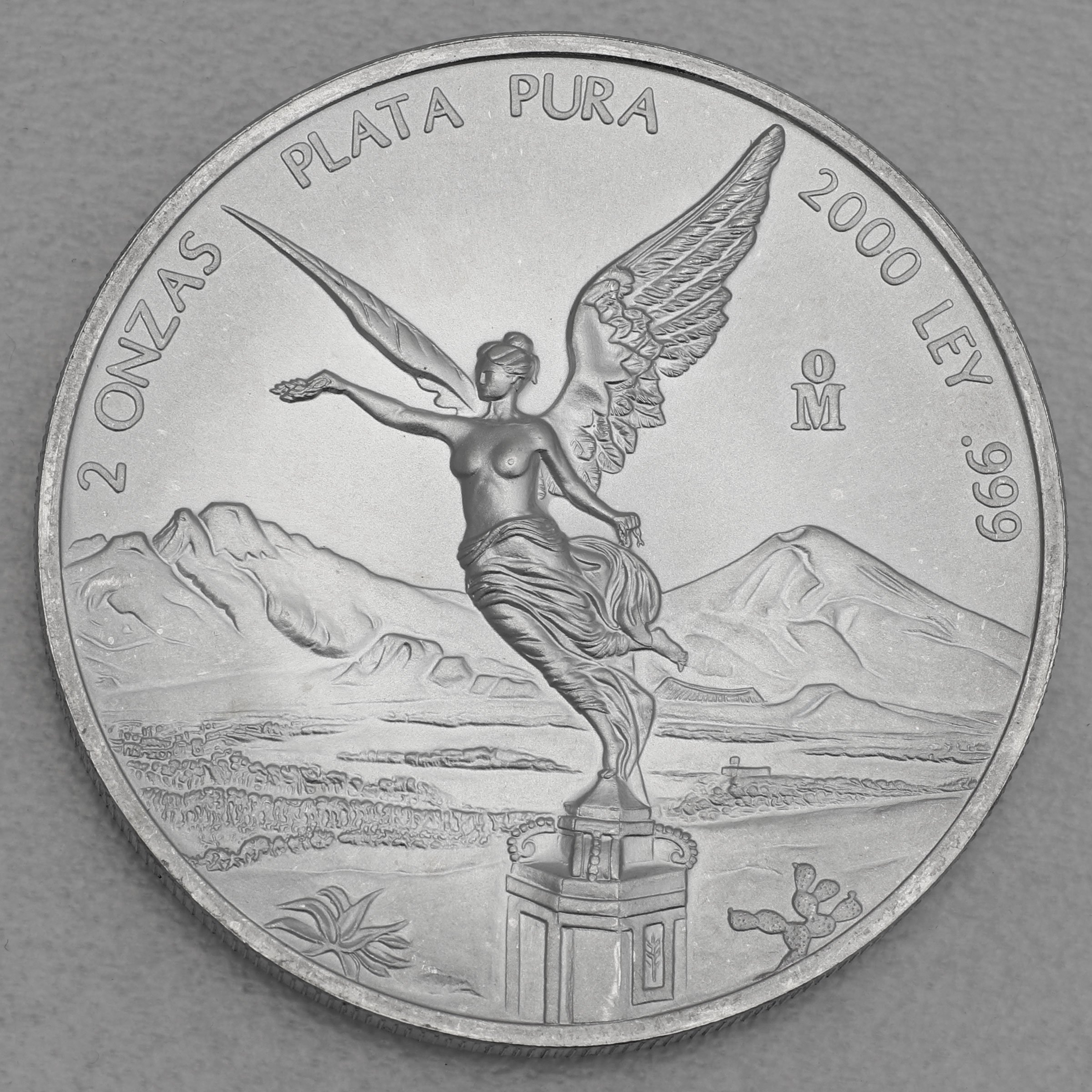 Silbermünze 2oz "Libertad" 2000 (Mexiko) - Hauptansicht