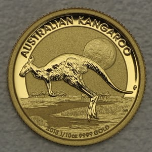Goldmünze 1/10oz "Känguru" 2015 (Australien) - Hauptansicht
