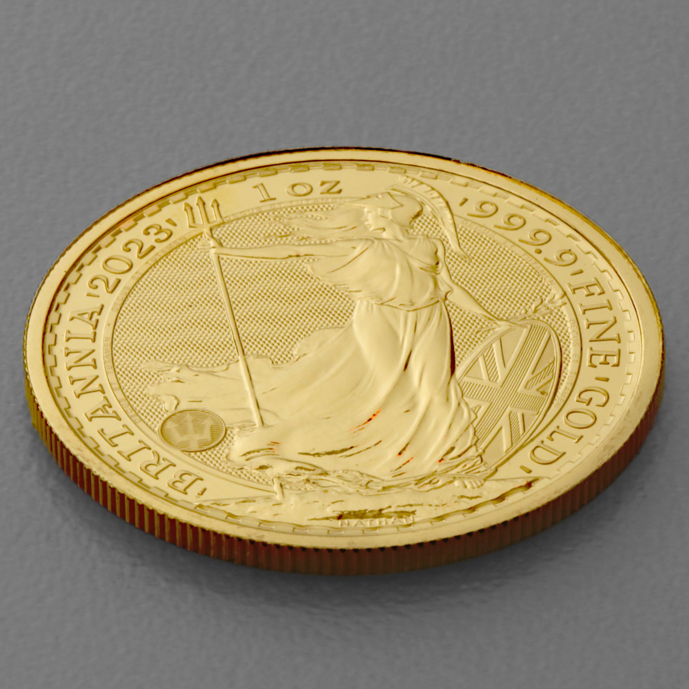 Goldmünze 1oz "Britannia" 2023 Charles III. (Großbritannien) - Detailansicht 2
