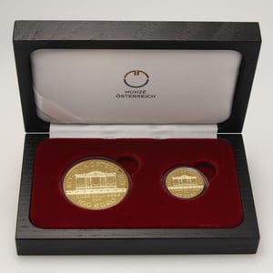 Goldmünzen "Wiener Philharmoniker" 2014 (PP) Set – 2-teilig 1oz+1/4oz (Österreich) - Hauptansicht