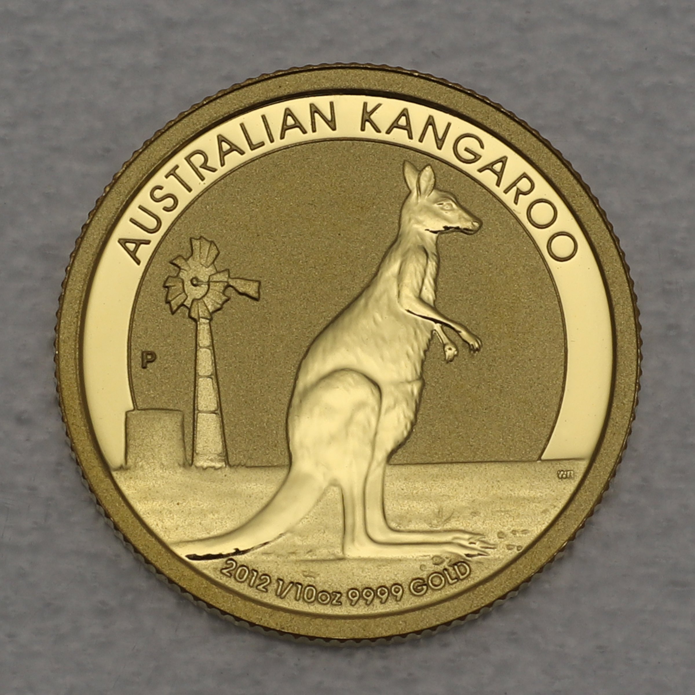Goldmünze 1/10oz "Känguru" 2012 (Australien) - Hauptansicht