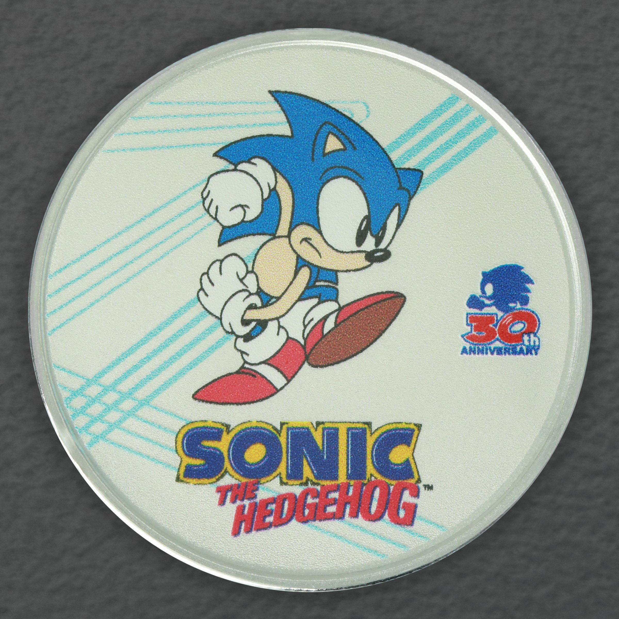 Silbermünze 1oz "Sonic" 2021 (koloriert) Sonic the Hedgehog 30th Anniversary (Niue) - Hauptansicht