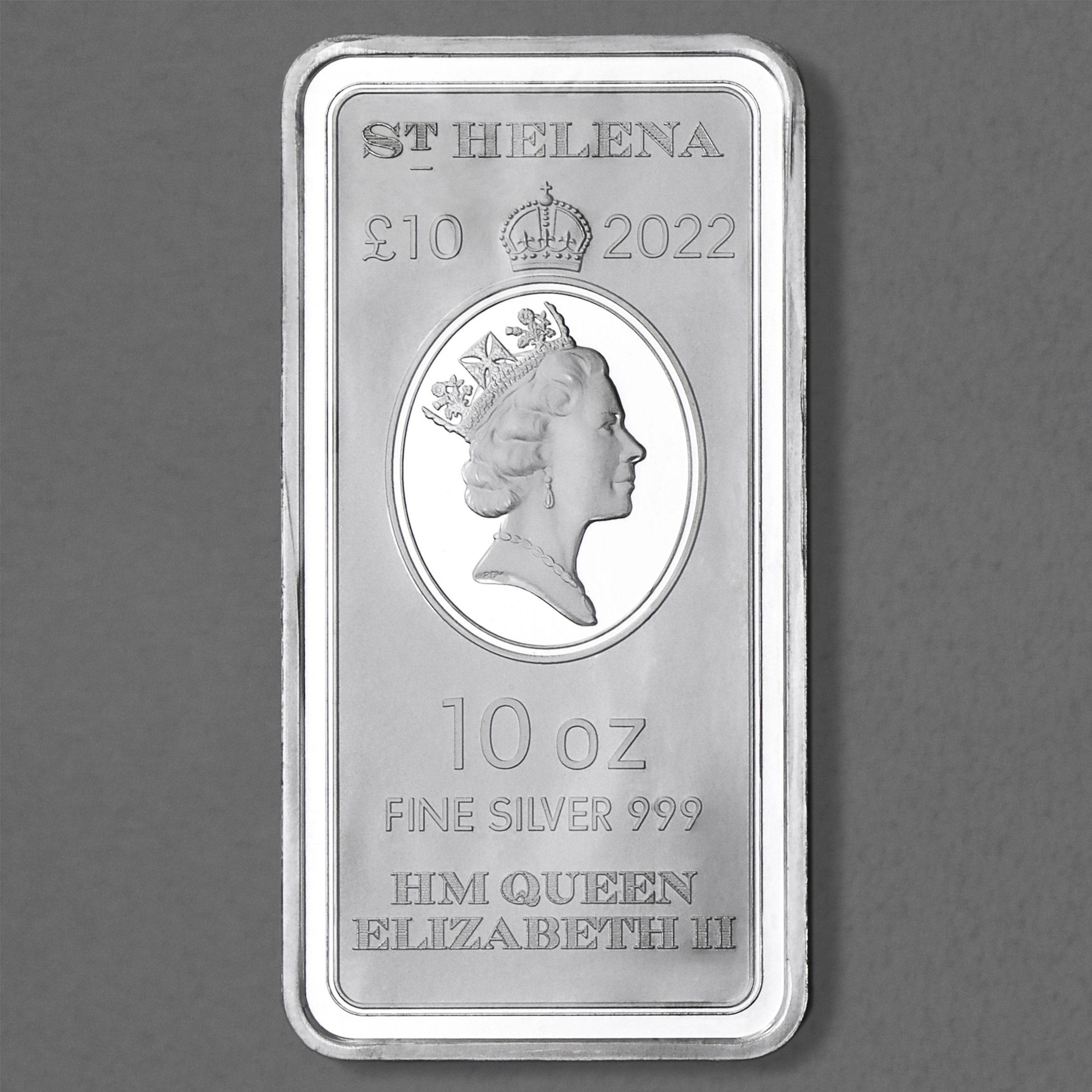 Münzbarren 10oz "St. Helena Standing Britannia" 22 - Detailansicht 1