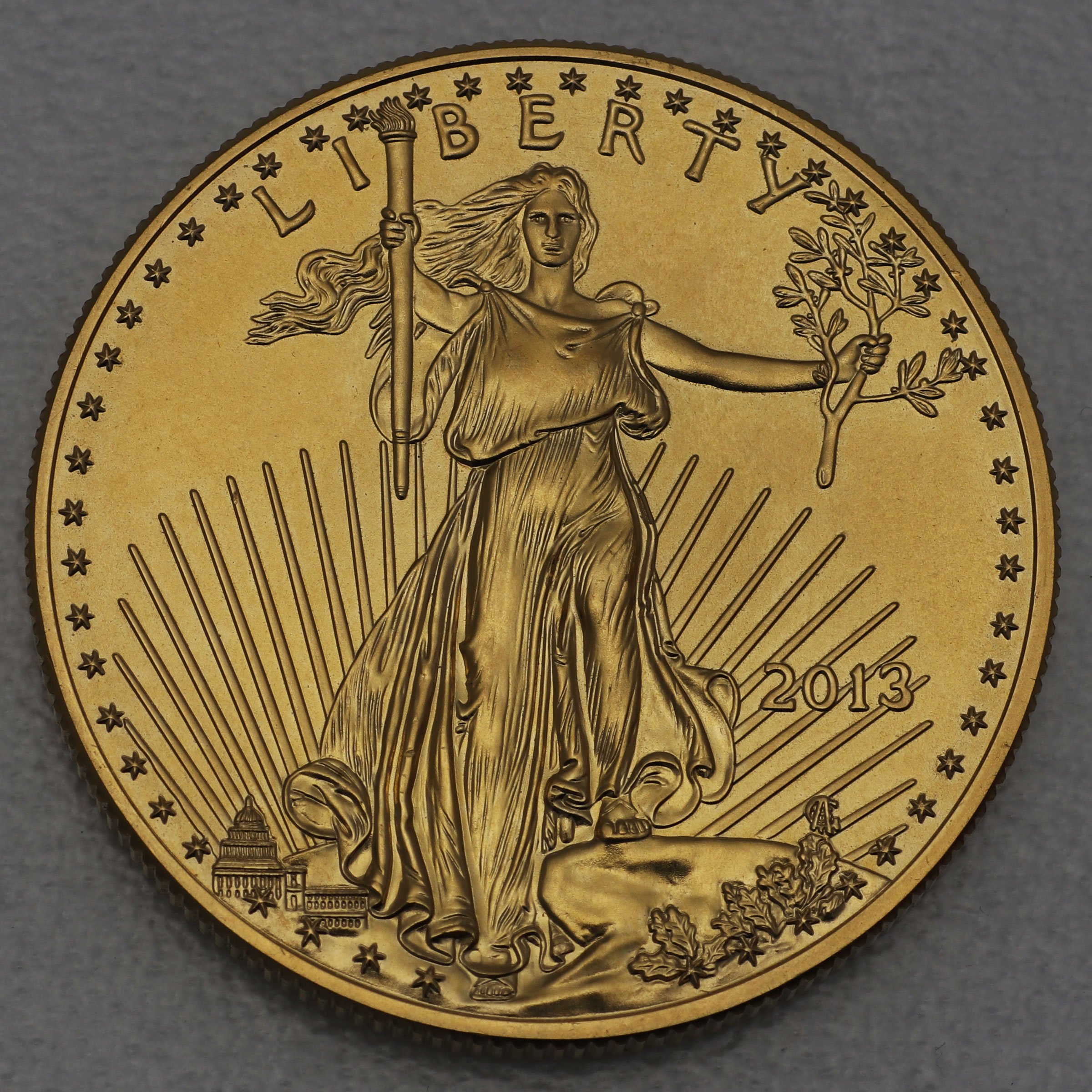 Goldmünze 1oz "American Eagle" 2013 (USA) - Hauptansicht