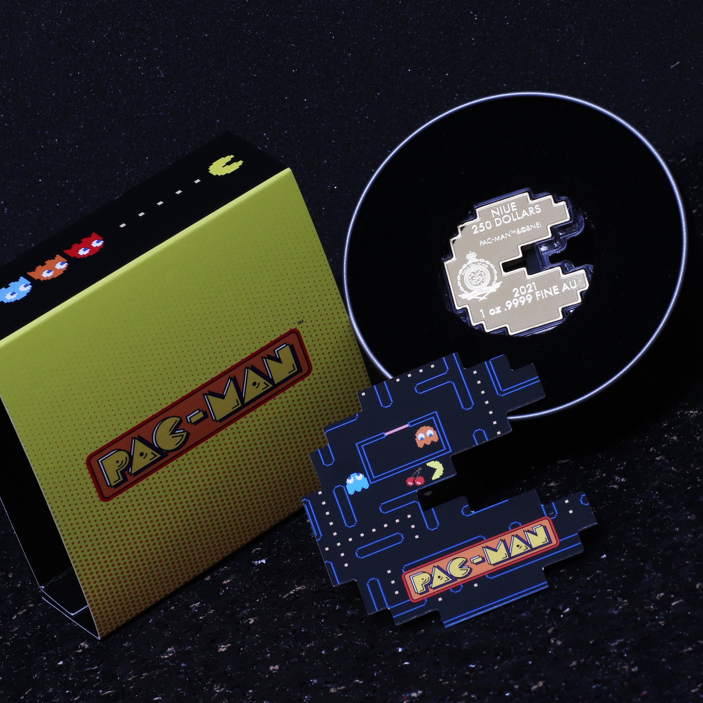 Goldmünze 1oz "Pac-Man™" 2021 (Niue) - Detailansicht 3