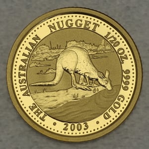Goldmünze 1/20oz "Känguru" 2003 Australian Nugget (Australien) - Hauptansicht