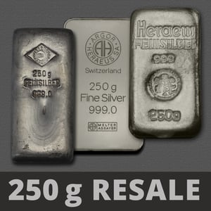 Silberbarren 250g (Resale) - Hauptansicht