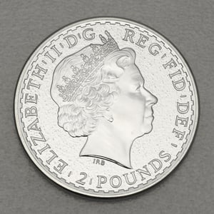 Silbermünze 1oz "Britannia" 2015 (vergoldet) (Großbritannien) - Miniaturansicht 2