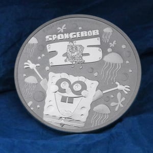 Silbermünze 1oz "SpongeBob Schwammkopf" 2024 25th Anniversary (Tuvalu) - Miniaturansicht 5
