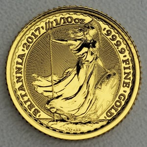 Goldmünze 1/10oz "Britannia" ab 2013 (24kt) (Großbritannien) - Miniaturansicht 3