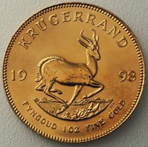 Goldmünze 1oz "Krügerrand" 1998 (Südafrika) - Hauptansicht