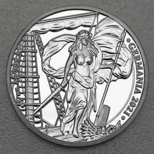 Silbermedaille 1oz "Germania" 2021 (PP) (Polen) - Hauptansicht