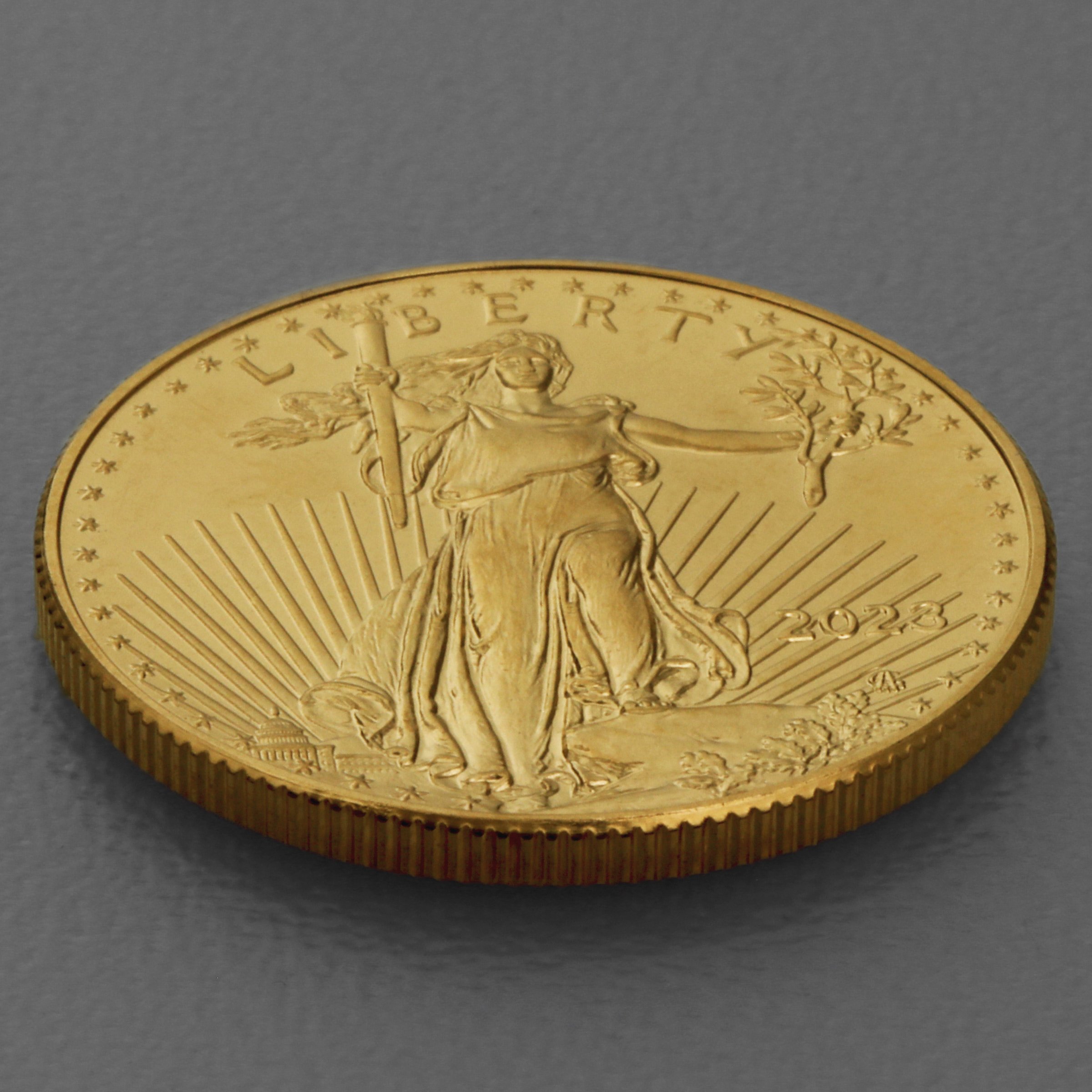 Goldmünze 1/2oz "American Eagle" 2023 (USA) - Detailansicht 3