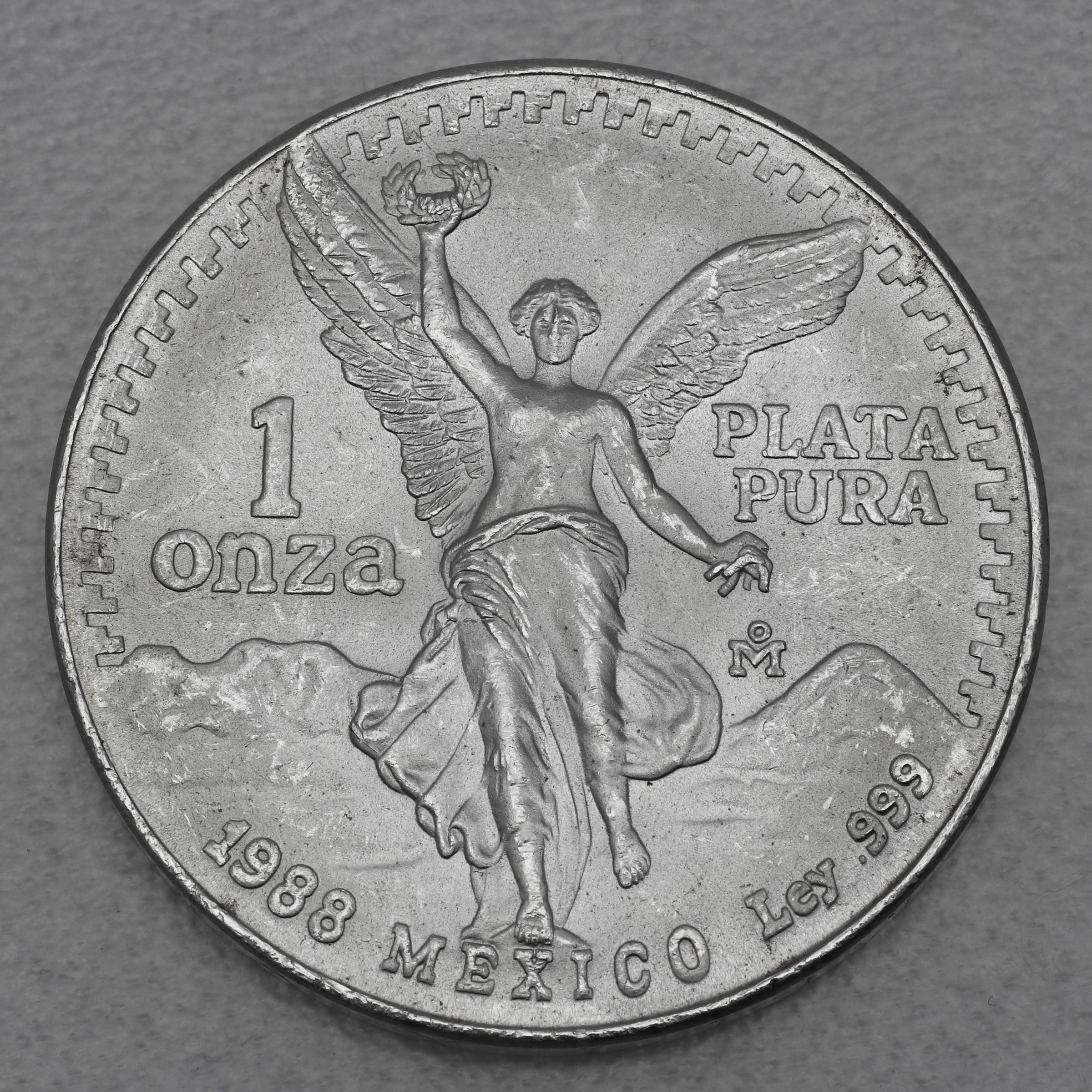 Silbermünze 1oz "Libertad" 1988 (Mexiko) - Hauptansicht