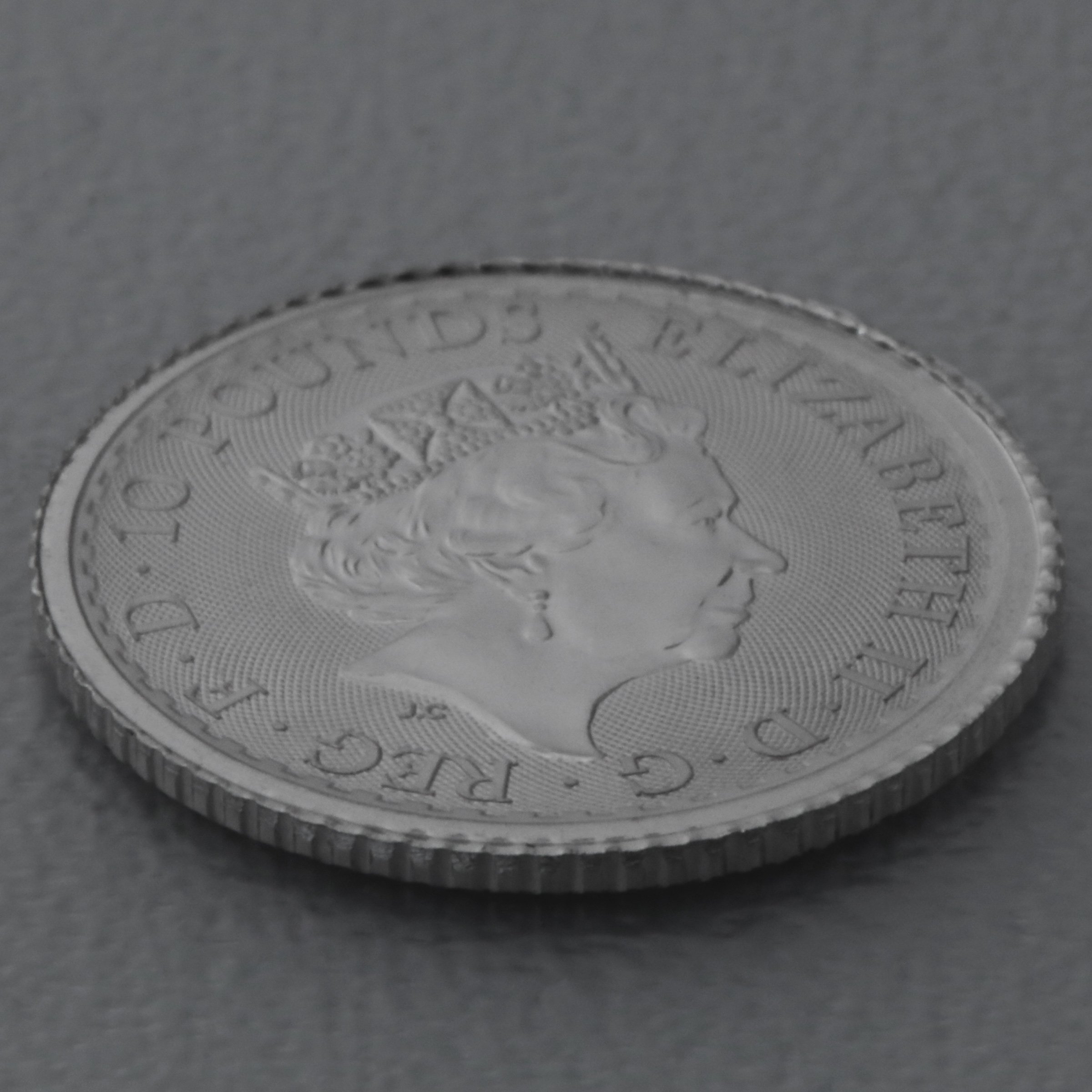 Platinmünze 1/10oz "Britannia" 2022 Elizabeth II. (Großbritannien) - Detailansicht 3
