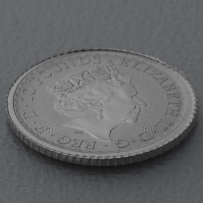 Platinmünze 1/10oz "Britannia" 2022 Elizabeth II. (Großbritannien) - Miniaturansicht 4