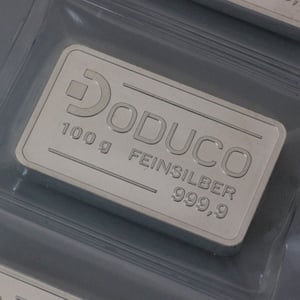 Silberbarren 100g Doduco - Miniaturansicht 2