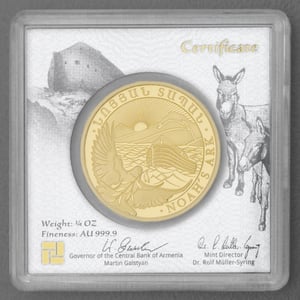 Goldmünze 1/4oz "Arche Noah" 2023 (Armenien) - Miniaturansicht 3