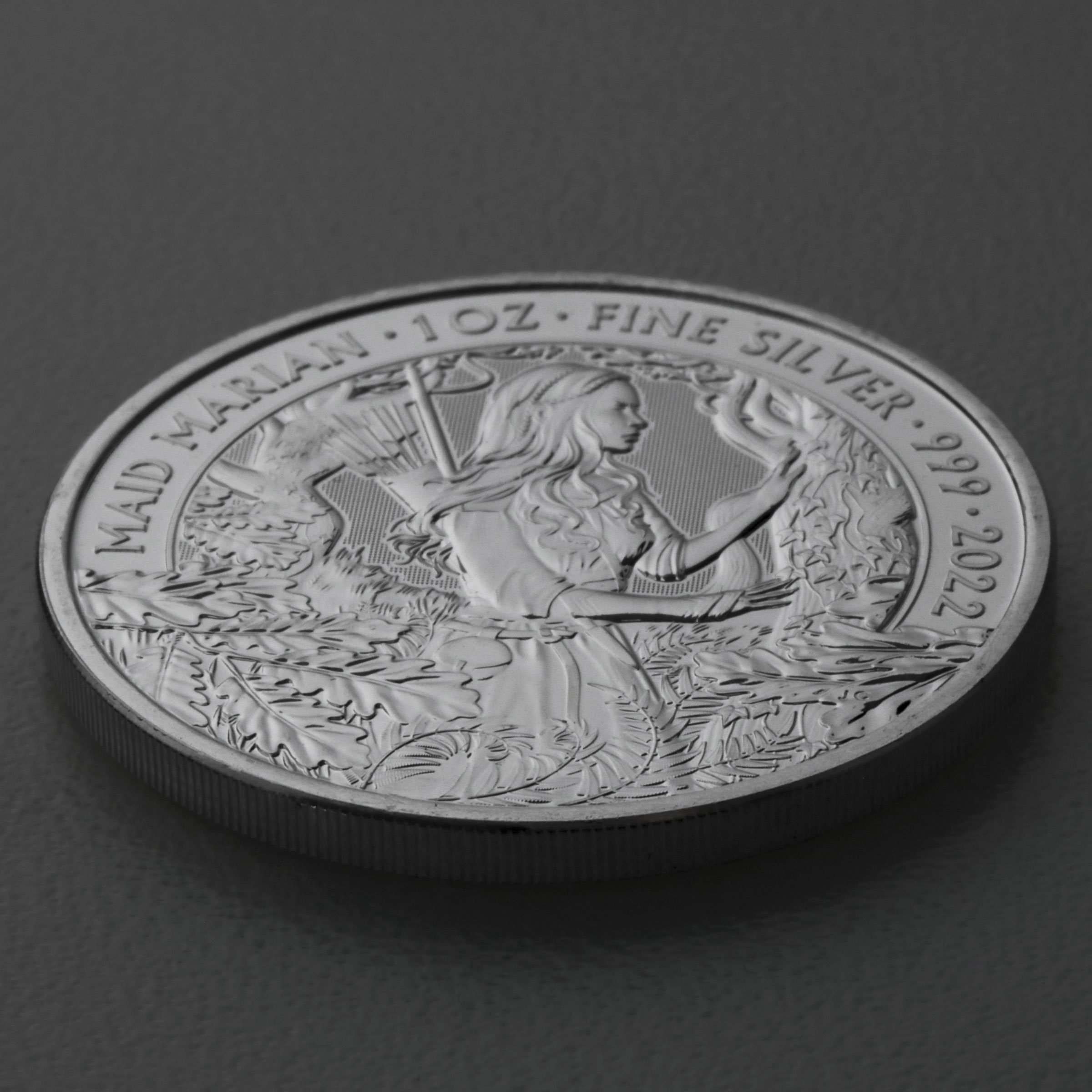 Silbermünze 1oz "Maid Marian" 2022 Myths and Legends (Großbritannien) - Detailansicht 2
