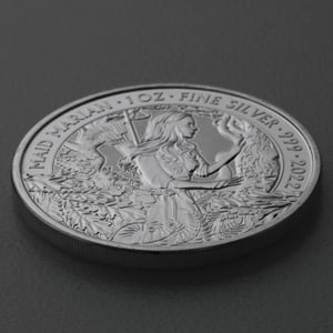 Silbermünze 1oz "Maid Marian" 2022 Myths and Legends (Großbritannien) - Miniaturansicht 3