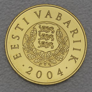 Goldmünze 100 Krooni "Olympische Spiele" 2004 (Estland) - Miniaturansicht 2