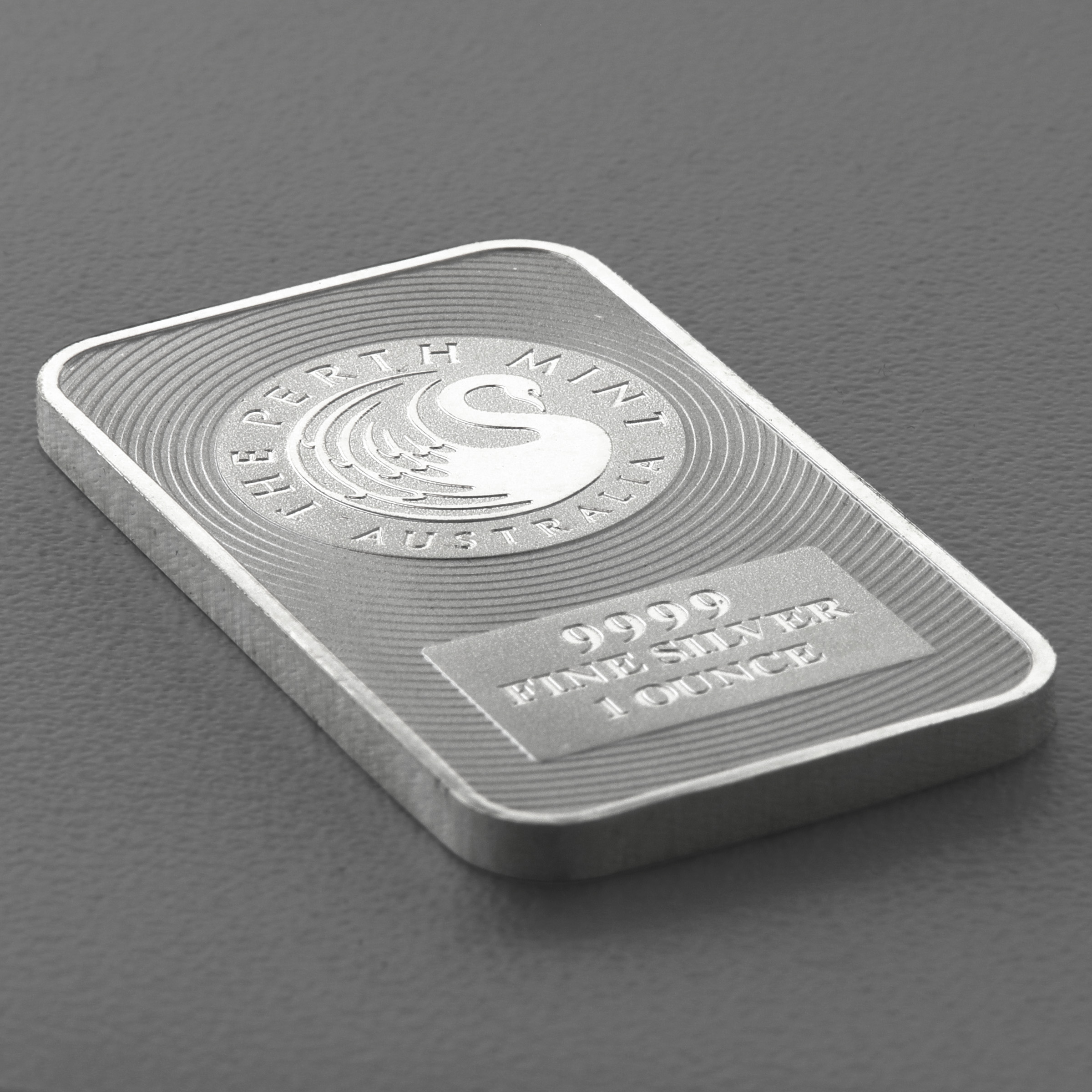 Silberbarren 1oz Perth Mint "Känguru" - Detailansicht 2