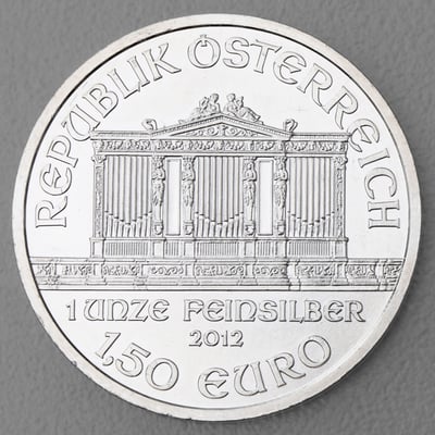 Silbermünze 1oz "Wiener Philharmoniker" verschiedene Jahrgänge 19% (Österreich) - Miniaturansicht 2