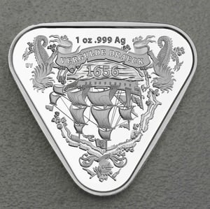 Silbermünze 1oz "Vergulde Draeck" 2020 Shipwrecks 19% (Australien) - Hauptansicht