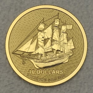 Goldmünze 1/10oz "Bounty" 2022 New Generation (Cook Islands) - Hauptansicht