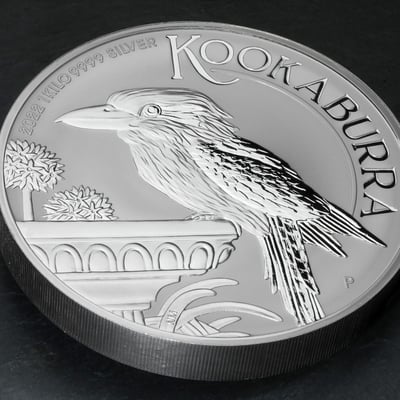 Silbermünze 1kg "Kookaburra" 2022 19% (Australien) - Miniaturansicht 5