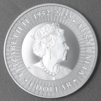 Silbermünze 25 x 1oz "Känguru" aktueller Jahrgang Tube diff. (Australien) - Miniaturansicht 4