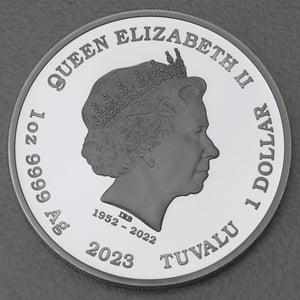 Silbermünze 1oz "Live and Let Die" 2023 (PP/kol.) James Bond (Tuvalu) - Miniaturansicht 2