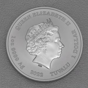 Silbermünze 1oz "Bart Simpson" 2022 The Simpsons (Tuvalu) - Miniaturansicht 2