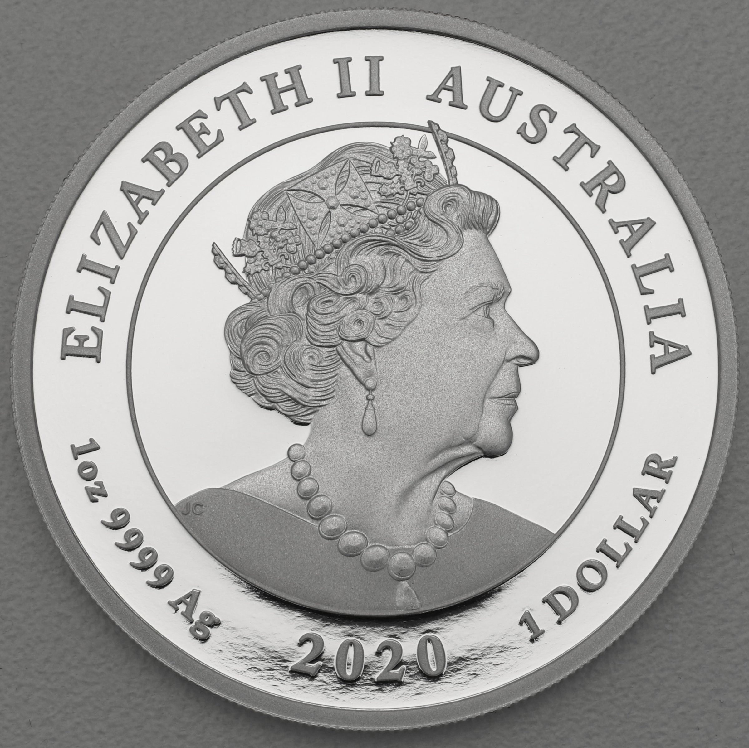 Silbermünze 1oz "Endeavour" 2020 (PP) Voyage of Discovery 1770-2020 (Australien) - Detailansicht 1