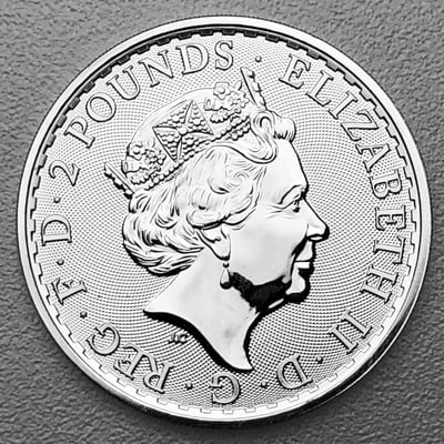 Silbermünze 1oz "Britannia" 2018 (Großbritannien) - Miniaturansicht 2