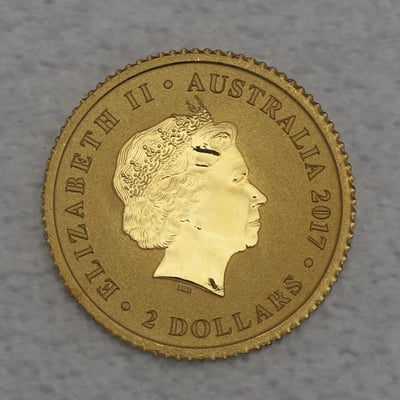 Goldmünze 0,5g "Mini Roo" 2017 Australian Kangaroo (Australien) - Miniaturansicht 2