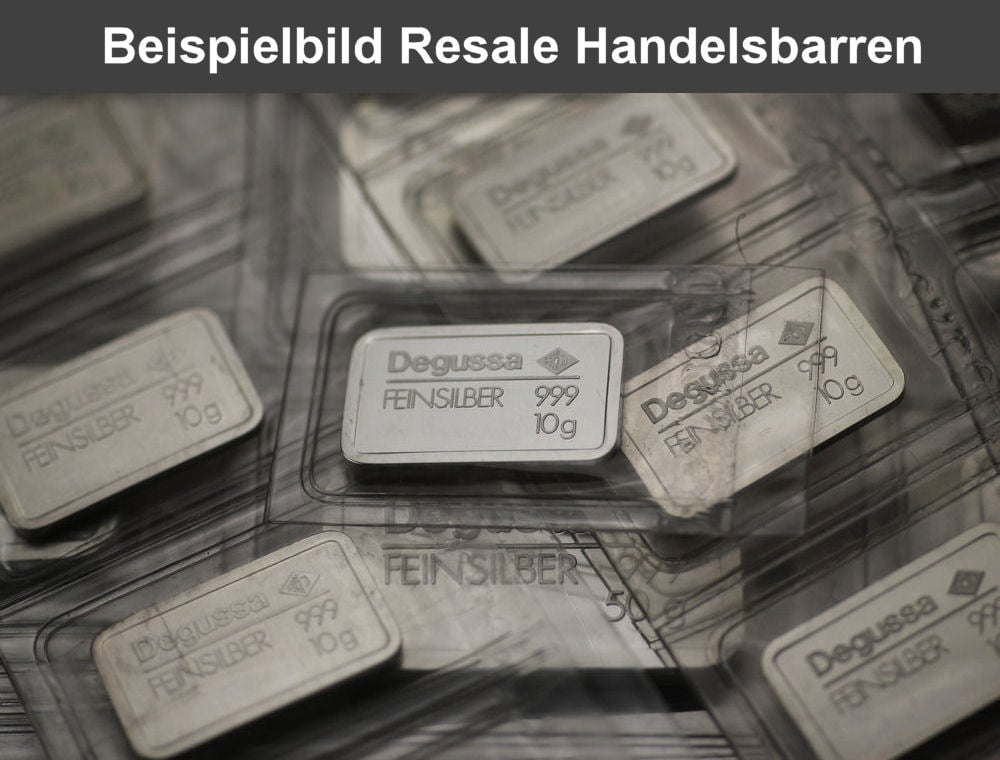 Silberbarren 10g (Resale) - Detailansicht 4