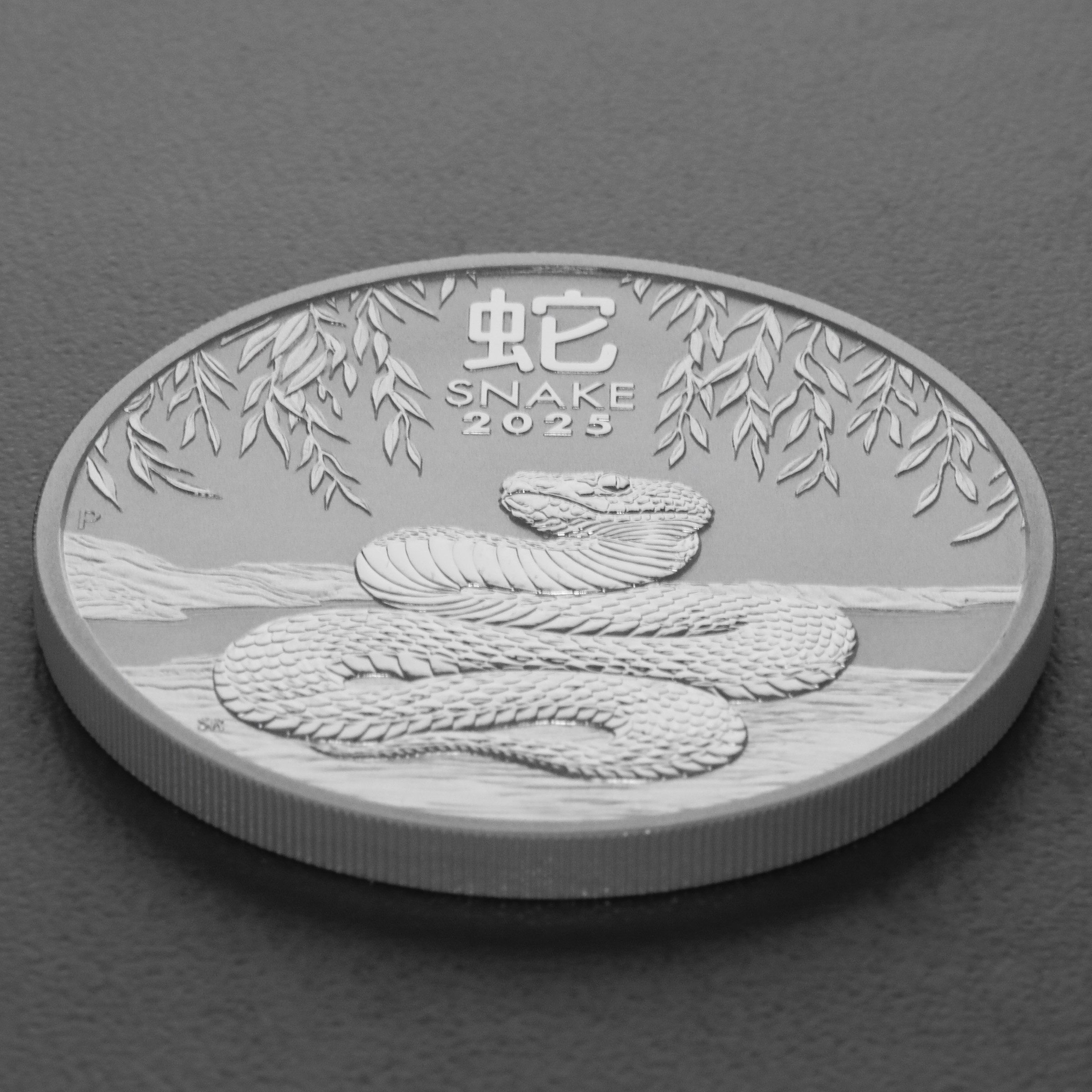 Silbermünze 2oz "Schlange" 2025 Lunar III – Year of the Snake 19% (Australien) - Detailansicht 2