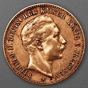 Goldmünze 10 Mark "Wilhelm II." 1898-A J.251 (Preußen) - Hauptansicht